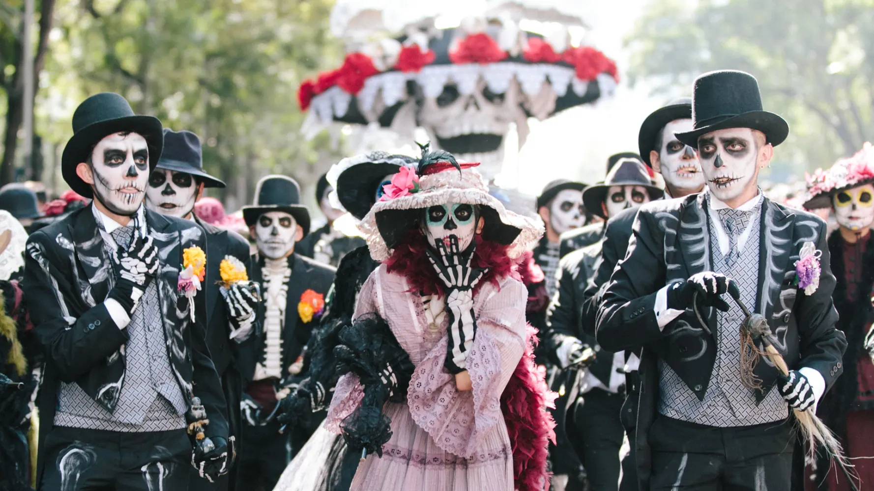 Desfile de Día de Muertos en la Ciudad de México